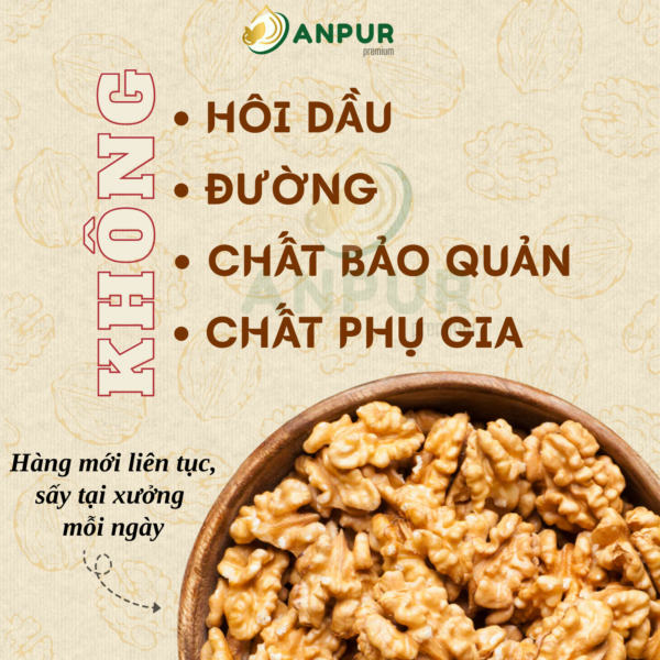 Alternative view of NHÂN ÓC CHÓ VÀNG SẤY MỘC 420G